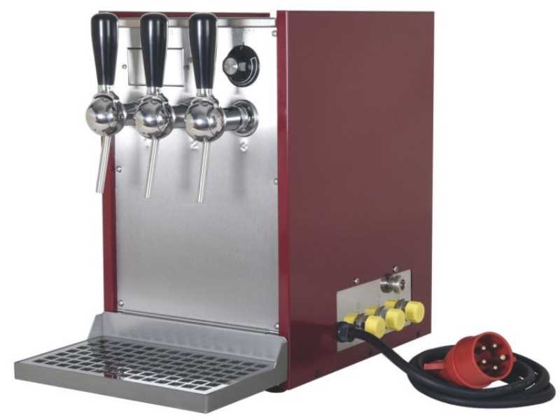 Mulled wine dispenser 3ltg. with electric pumps 9kW