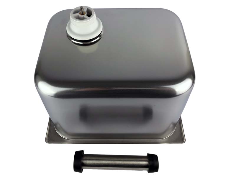 Spülbecken Gastronorm 300x240x200 mit Zubehör Spülbecken Gastronorm 300x240x200 mit Zubehör