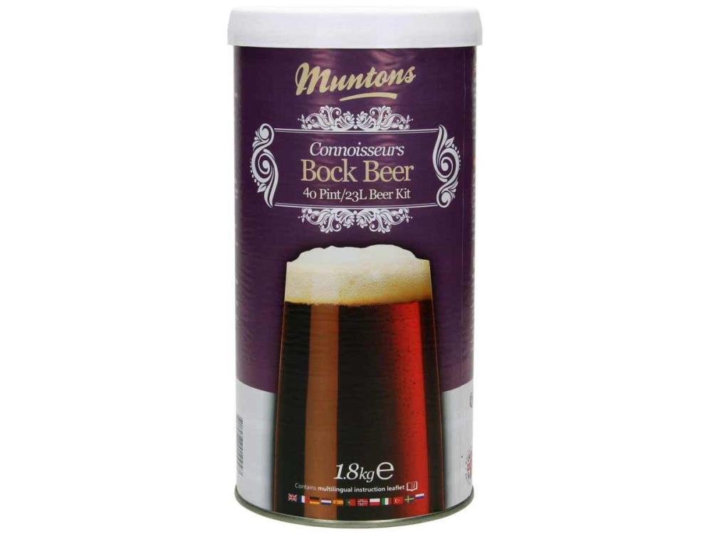 Malzextrakt Bierkit Muntons Bock Beer 1,8 kg gehopft + Hefe