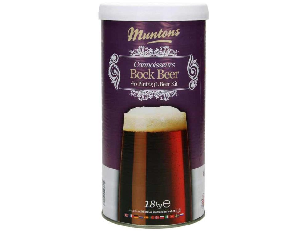 Malzextrakt Bierkit Muntons Bock Beer 1,8 kg gehopft + Hefe Malzextrakt Bierkit Muntons Bock Beer 1,8 kg gehopft + Hefe