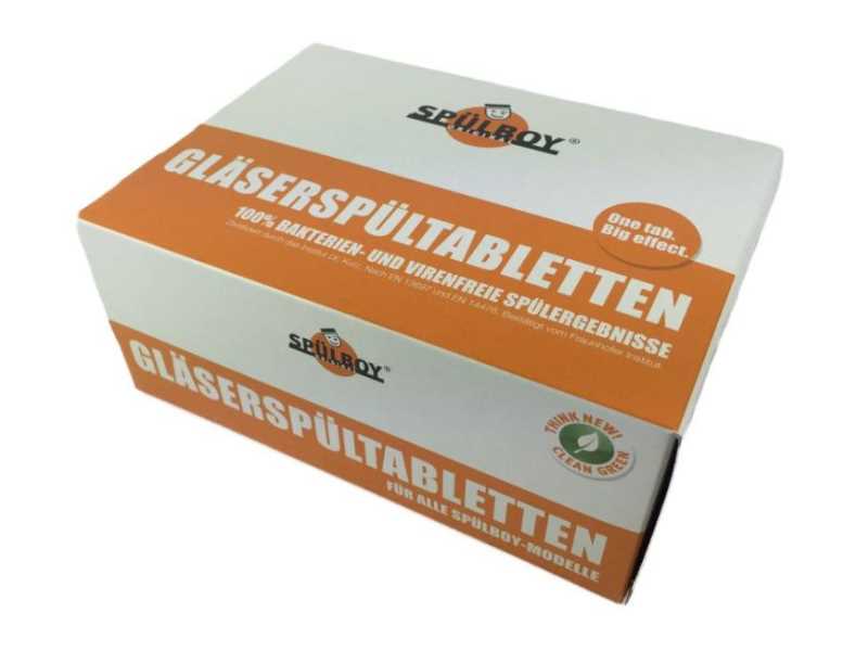 Glasswasher tablets 750g for Spülboy