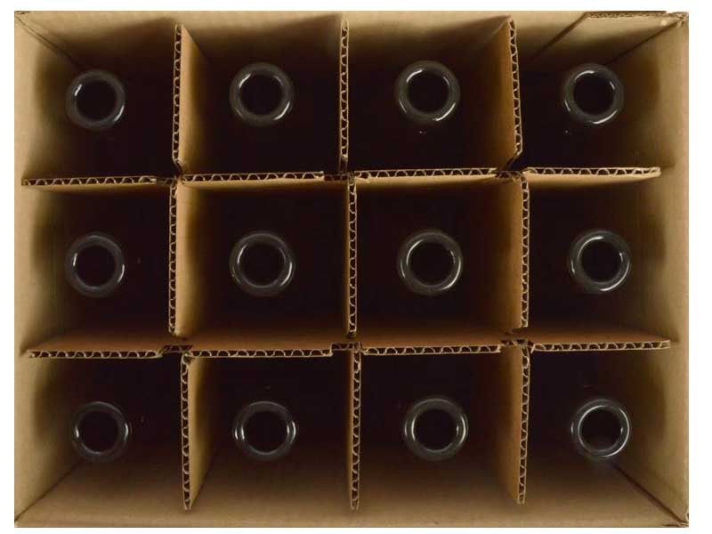 Swingtop bottle 50 cl brown, without cap, carton 12 pieces