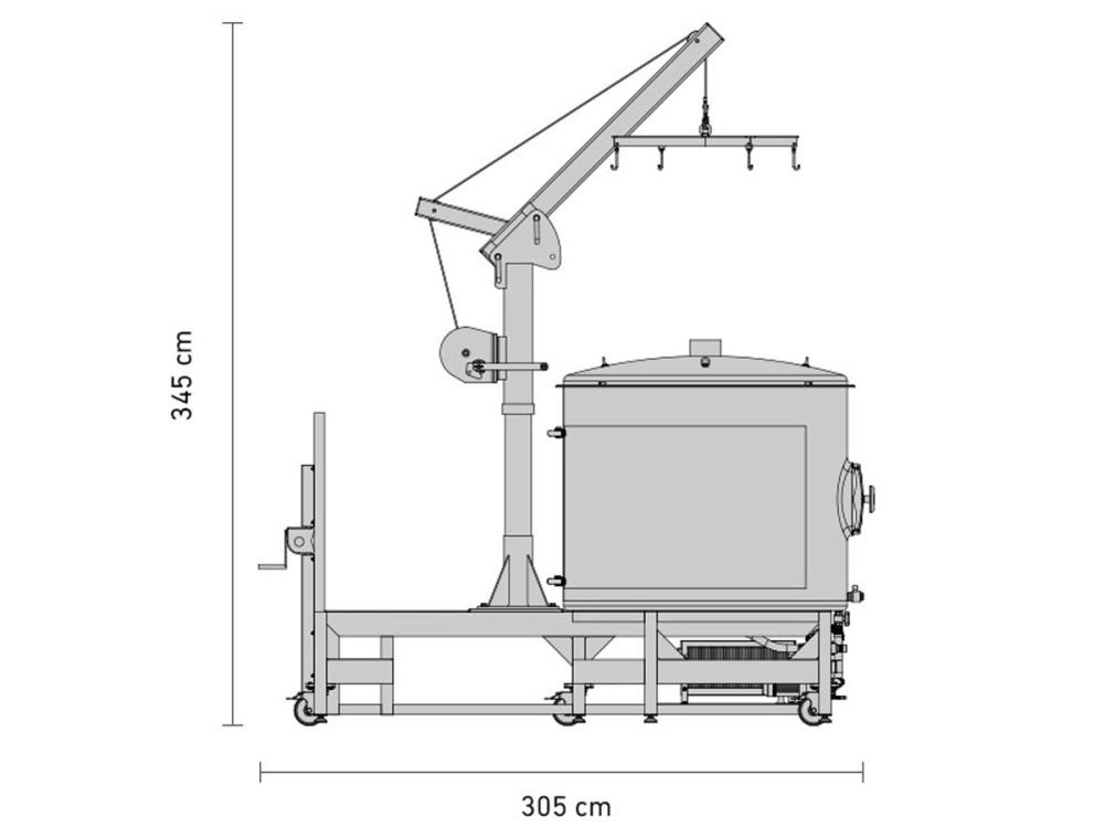 Starter pack, 4-valve setup for Brewtools B40pro/B80pro/B150pro