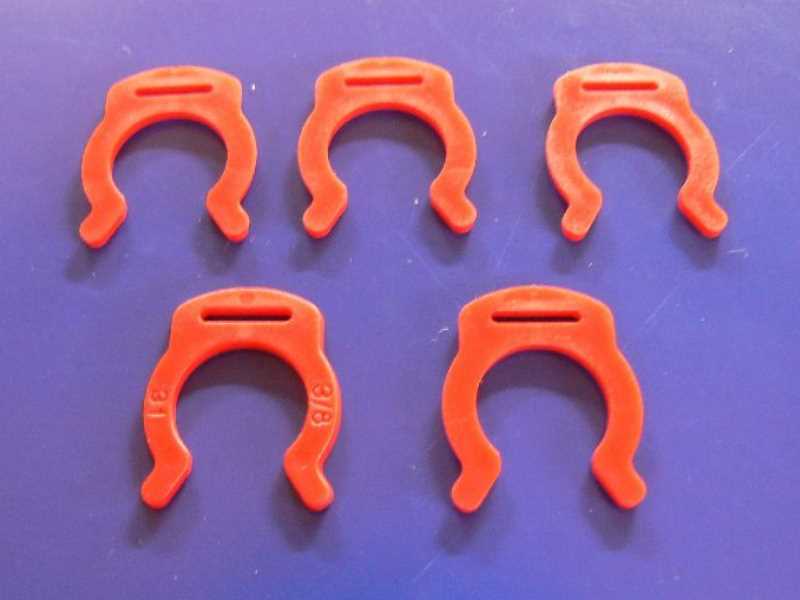 5x John Guest Sicherungsring 3/8" DMfit Kupplung Aqua 5x John Guest Sicherungsring 3/8" DMfit Kupplung Aqua