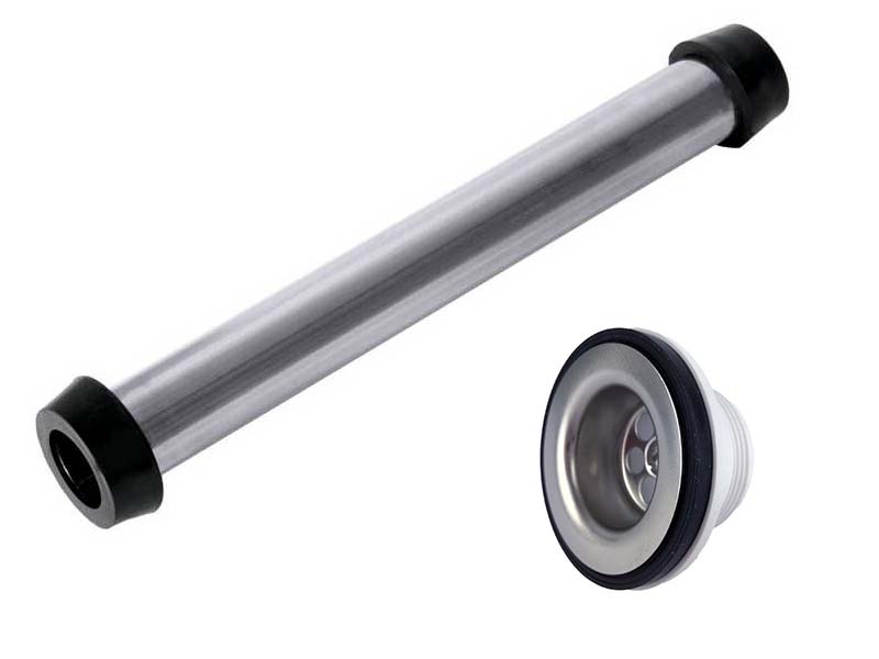 Spülwannenablaufventil 1 1/4" + Standrohr Spülwannenablaufventil 1 1/4" + Standrohr