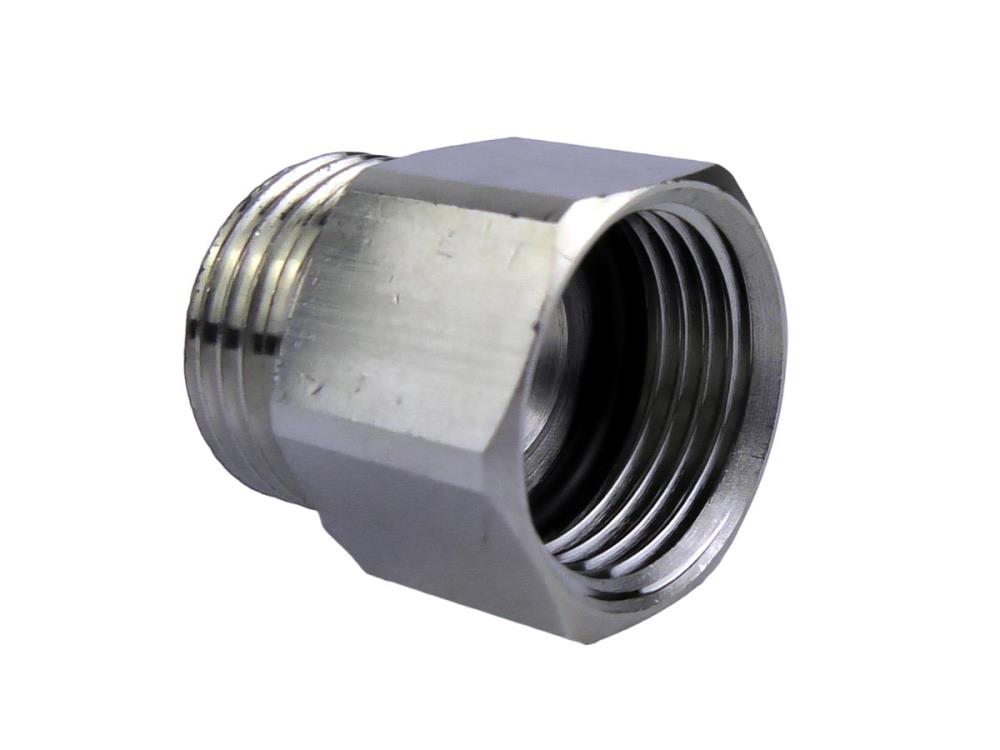 Adapter 5/8" IA verchromt für Bevi Schauglas