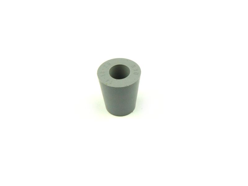 Gummi Stopfen 18/14 mit 9mm Bohrung Gummi Stopfen 18/14 mit 9mm Bohrung