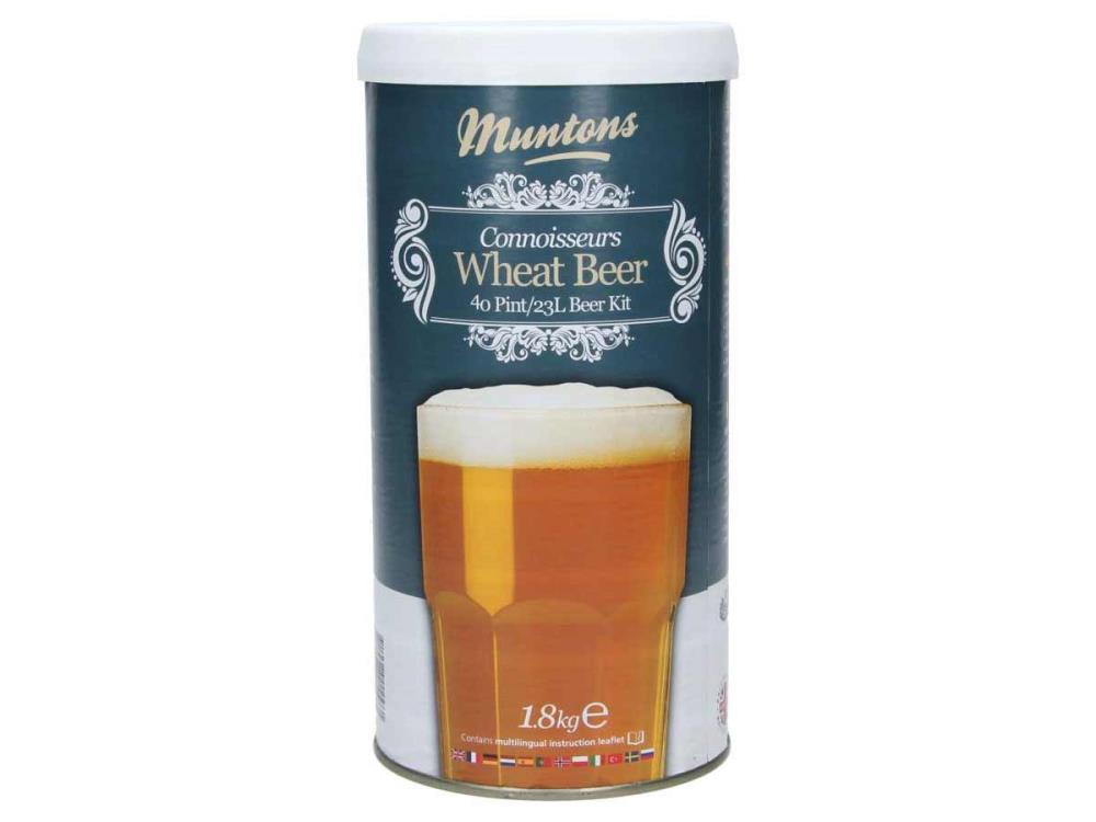 Malzextrakt Bierkit Muntons Weizen 1,8 kg gehopft + Hefe Malzextrakt Bierkit Muntons Weizen 1,8 kg gehopft + Hefe
