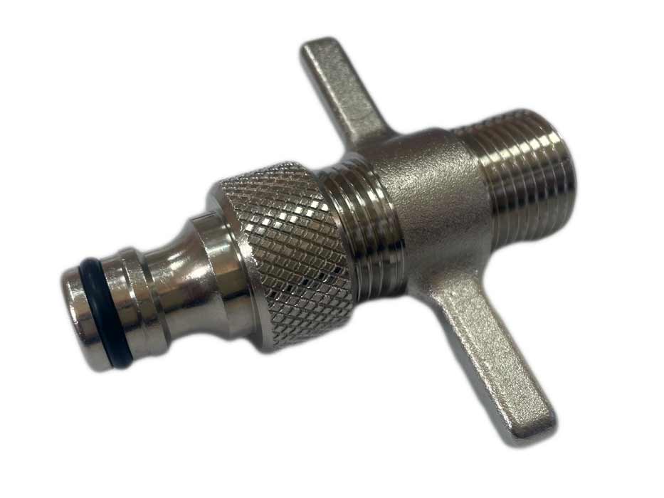 Spüladapter Gardena + 5/8 Zoll AG Spüladapter Gardena + 5/8 Zoll AG