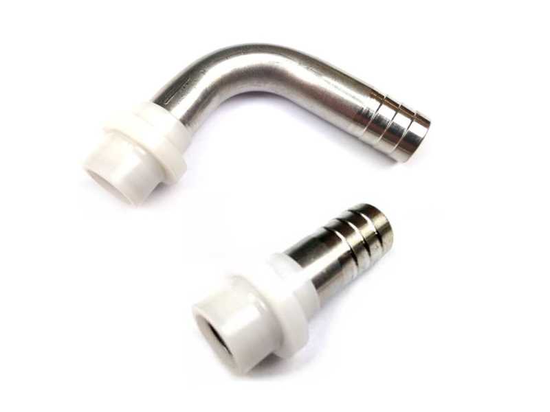 Bierschlauchtülle 10mm selbstdichtend für Co2 u. Bier Edelstahl Bierschlauchtülle 10mm selbstdichtend für Co2 u. Bier Edelstahl