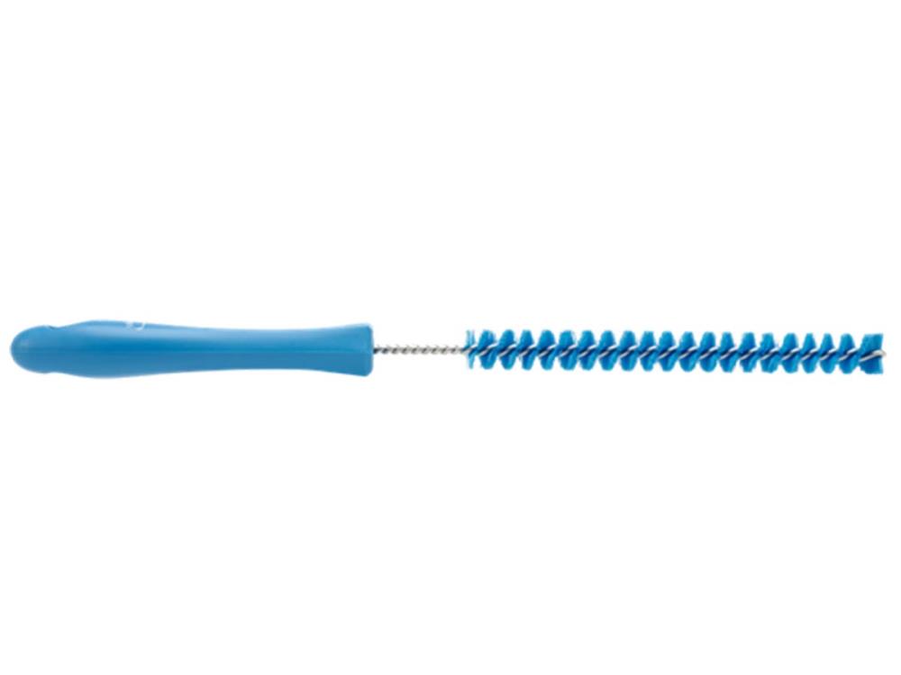 Vikan pipe brush with handle, Ø15 mm, 310 mm, hard, blue