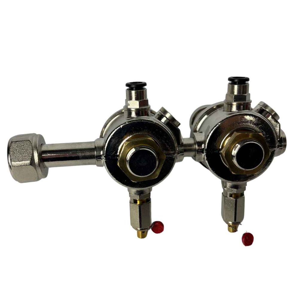 Einbaudruckminderer doppelt für Selbach Geräte