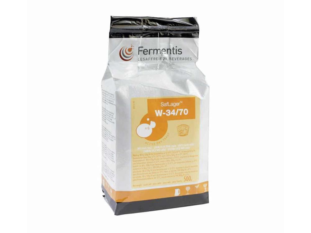 1x Saflager W34/70 Bierhefe trocken untergärig 11,5g 1x Saflager W34/70 Bierhefe trocken untergärig 11,5g