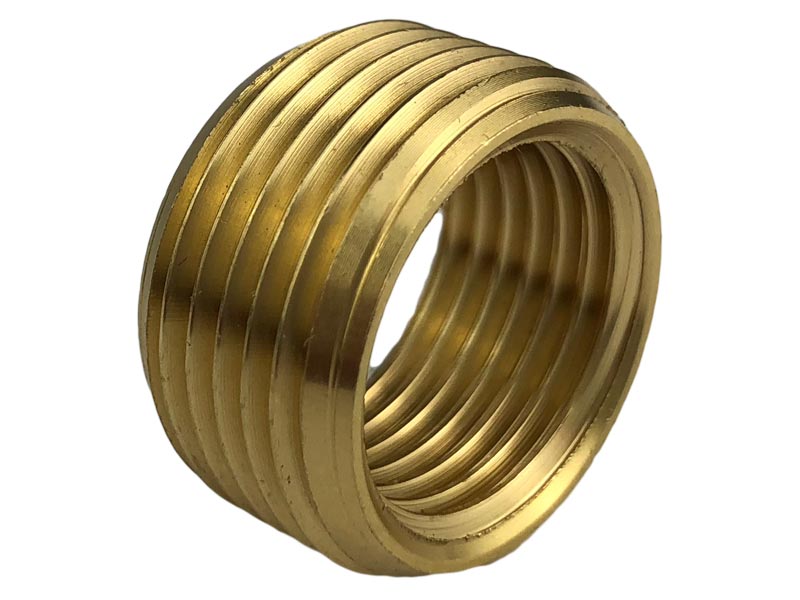 Übergangsstück 1/4" IG auf 3/8 AG Messing Übergangsstück 1/4" IG auf 3/8 AG Messing