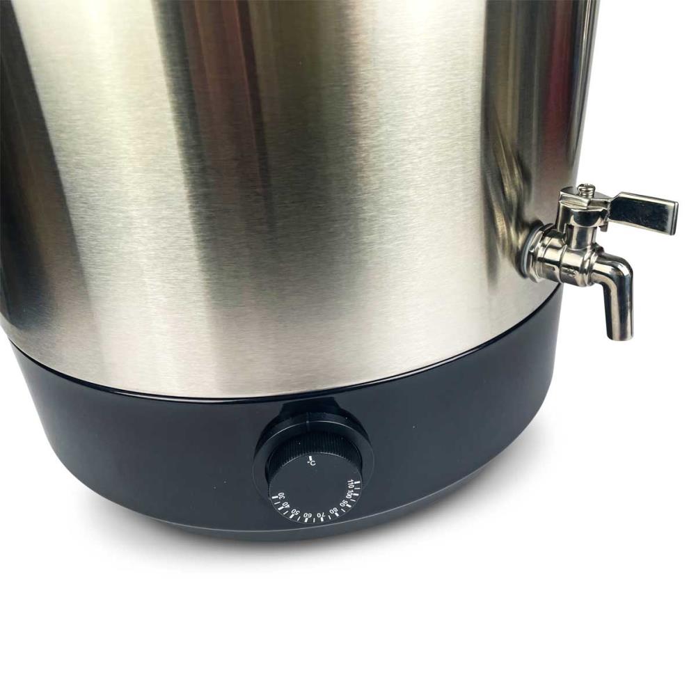 Glühweintopf 2500W mit Edelstahl Auslaufhahn Glühweintopf 2500W mit Edelstahl Auslaufhahn