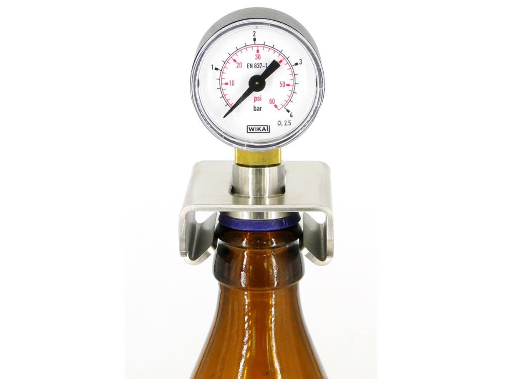 MattMill Flaschendruckprüfer 4bar für Kronkorkenflaschen MattMill Flaschendruckprüfer 4bar für Kronkorkenflaschen