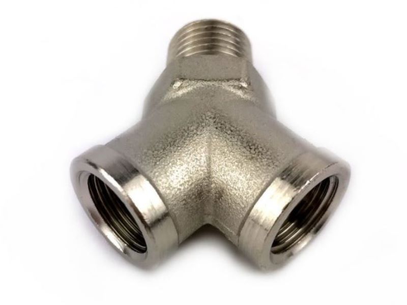 Y-Stück 2x 1/4" IG und 1/4" AG Y-Stück 2x 1/4" IG und 1/4" AG