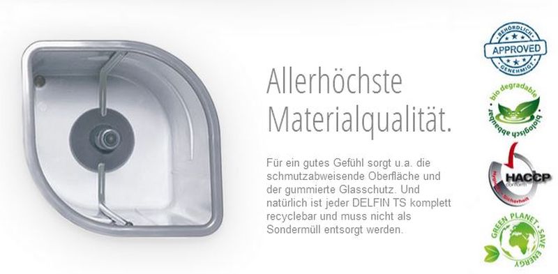 Delfin TS 3100 Gläserspülgerät Delfin TS 3100 Gläserspülgerät