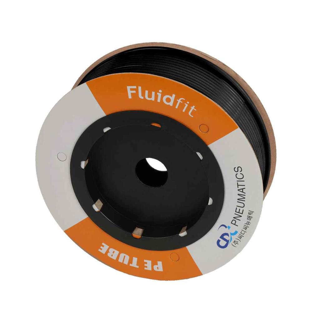 Lebensmittelschlauch LLDPE (NSF) 8 mm für Steckverbinder – schwarz