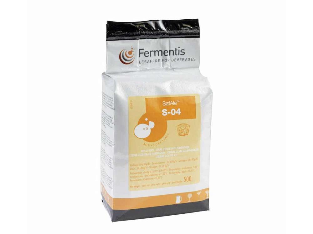 Safale S-04 Bierhefe trocken obergärig 500g SONDER Safale S-04 Bierhefe trocken obergärig 500g SONDER