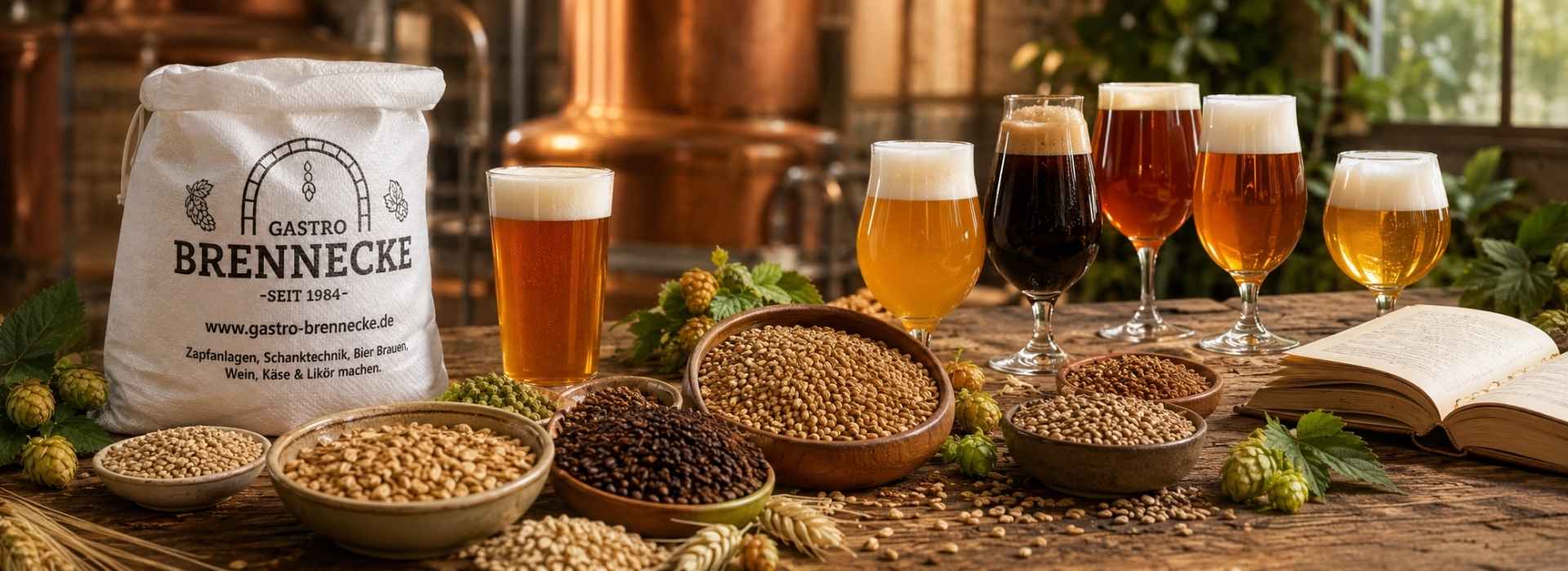 Braumalz Wissenswelt mit Malzsorten und Bier brauen Tipps