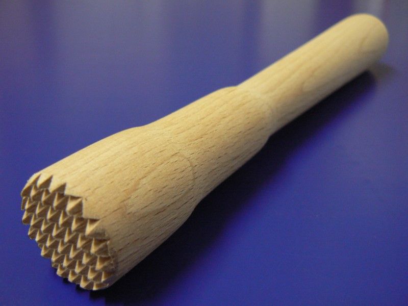 Caipirinha Mojito Stößel Muddler aus Buche Caipirinha Mojito Stößel Muddler aus Buche