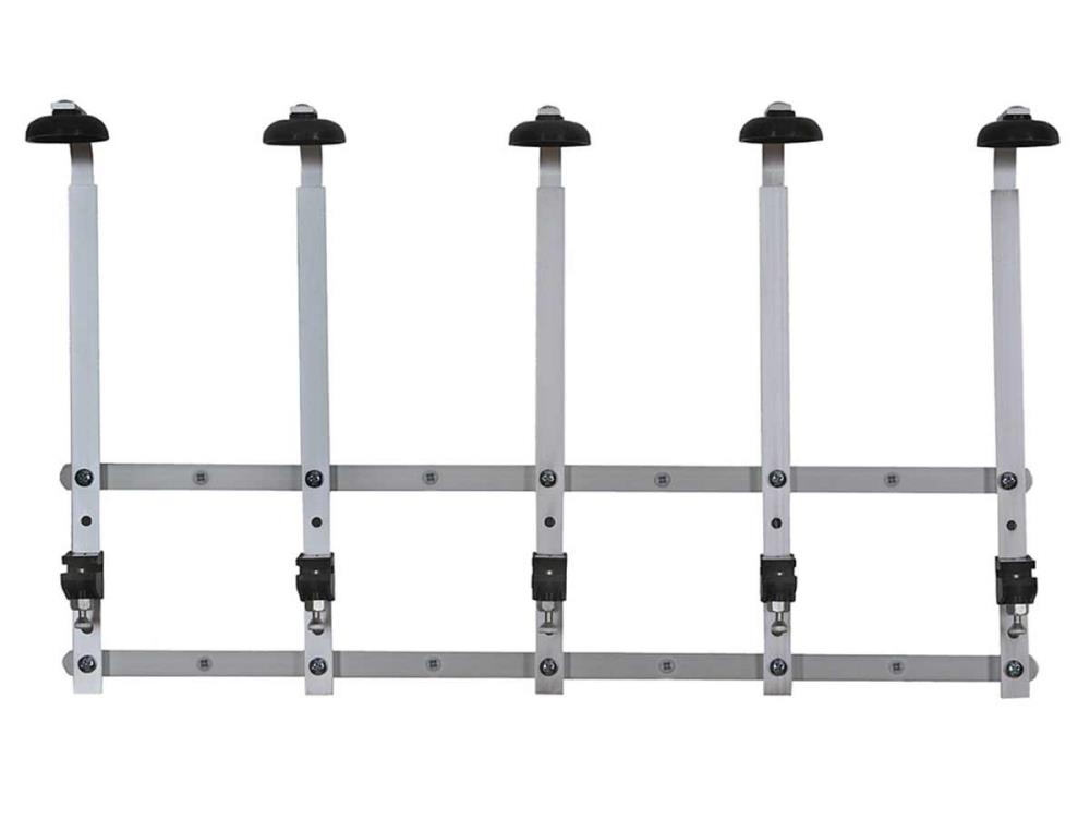 Wandgruppenhalterung 5fach für bis zu 1 Literflaschen Wandgruppenhalterung 5fach für bis zu 1 Literflaschen