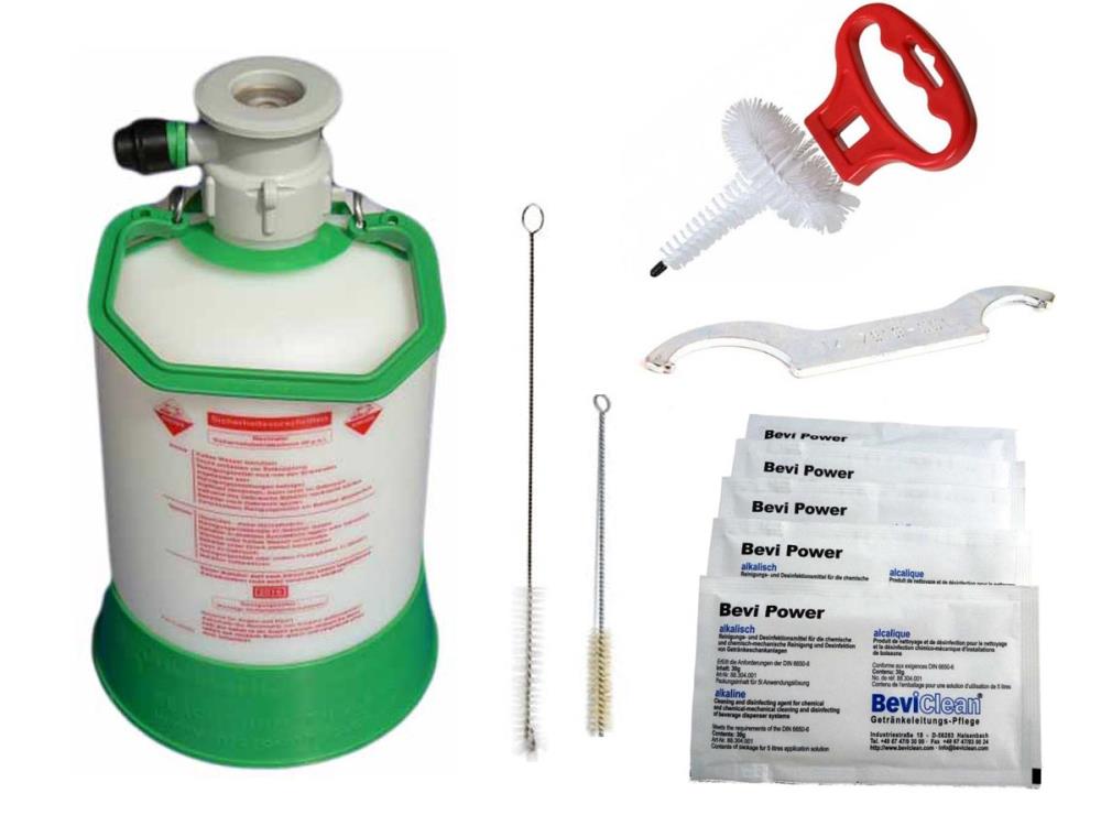 Reinigungsbehälter 5L Flach + Zubehör Reinigungsbehälter 5L Flach + Zubehör