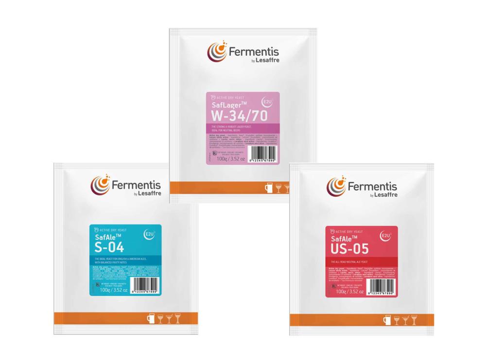 Fermentis Big Pack 3x 100g Bierhefe Fermentis Big Pack 3x 100g Bierhefe