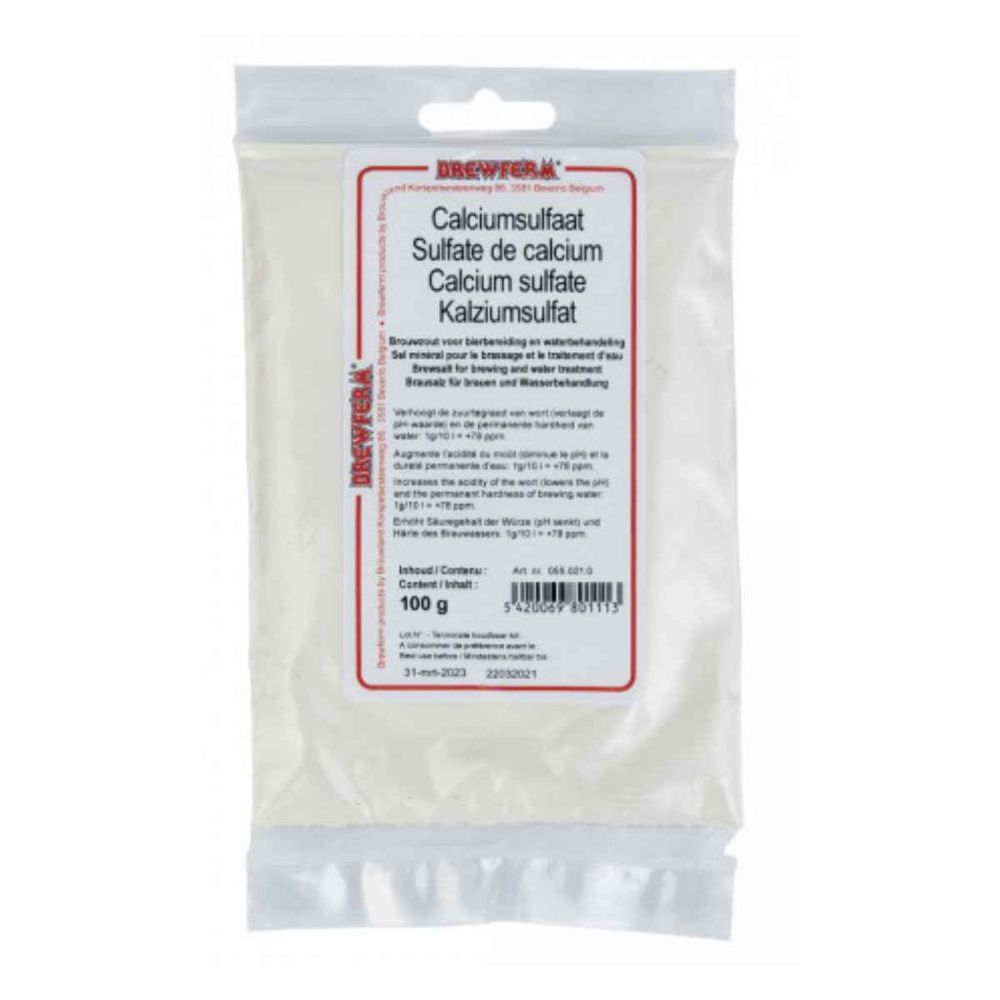 Calciumsulfat 100 g Brausalz zur Wasseraufbereitung Calciumsulfat 100 g Brausalz zur Wasseraufbereitung