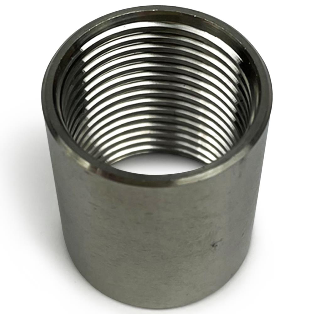 Muffe 5/8" Innengewinde 30mm Edelstahl Muffe 5/8" Innengewinde 30mm Edelstahl