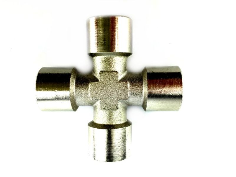Kreuz-Stück 4x 1/4" Innengewinde Kreuz-Stück 4x 1/4" Innengewinde