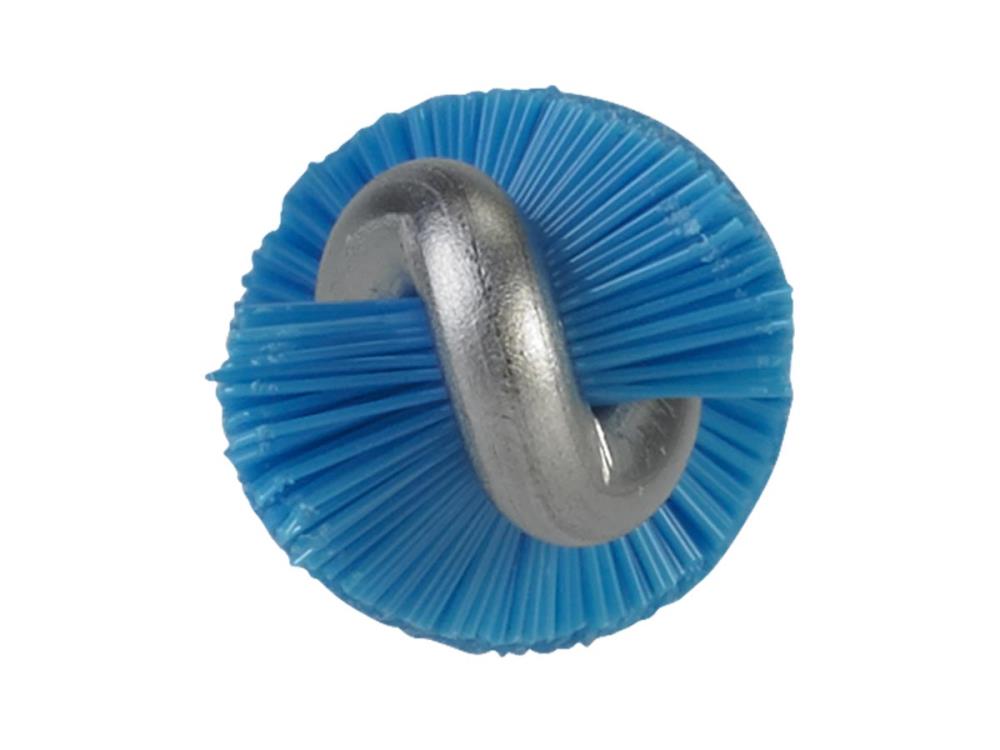 Vikan pipe brush with handle, Ø10 mm, 480 mm, hard, blue