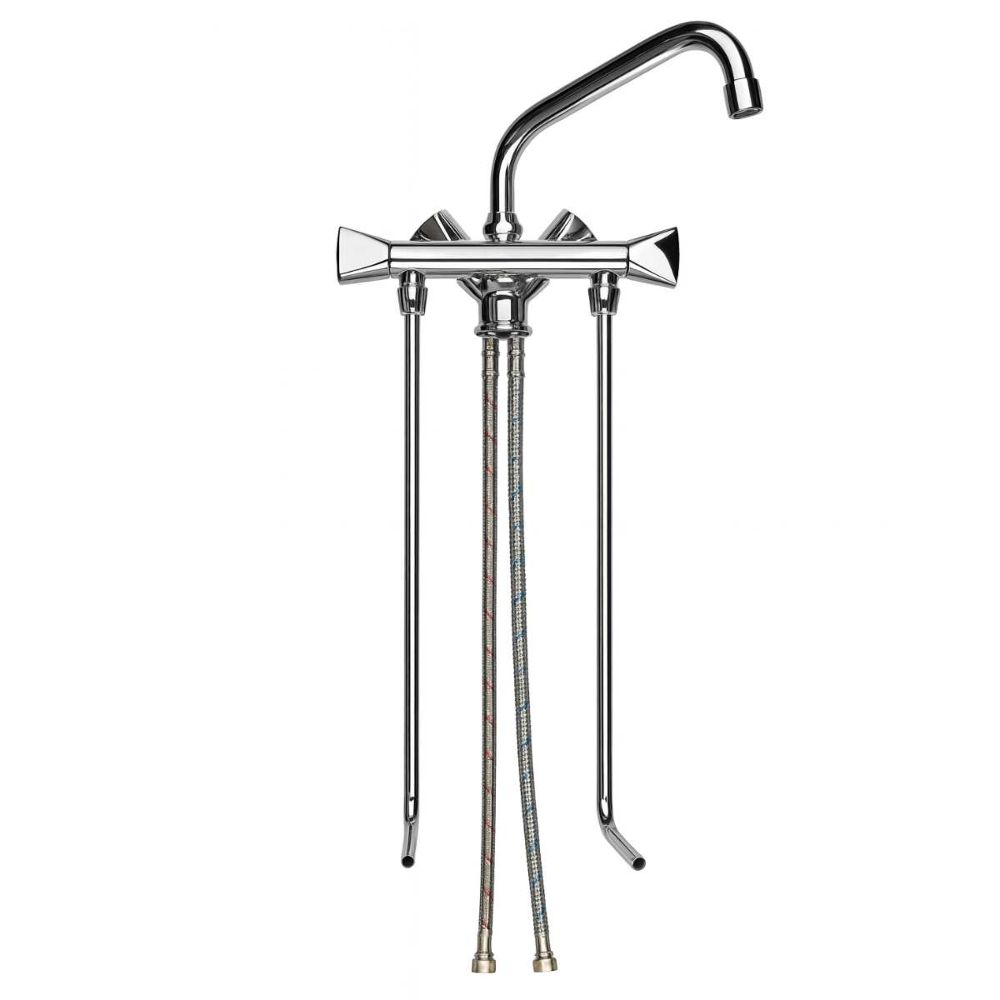 Mischbatterie Theke 2 Becken Druck Mischbatterie Theke 2 Becken Druck