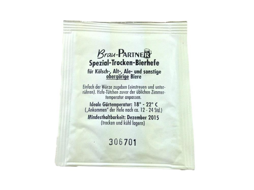 Bierhefe obergärig trocken 7g Bierhefe obergärig trocken 7g
