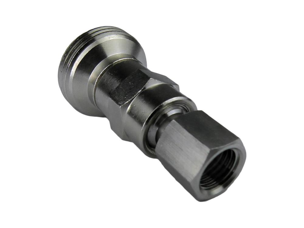 Adapter Reduzierstück von 3/4" AG auf 7/16" UNF IG Adapter Reduzierstück von 3/4" AG auf 7/16" UNF IG