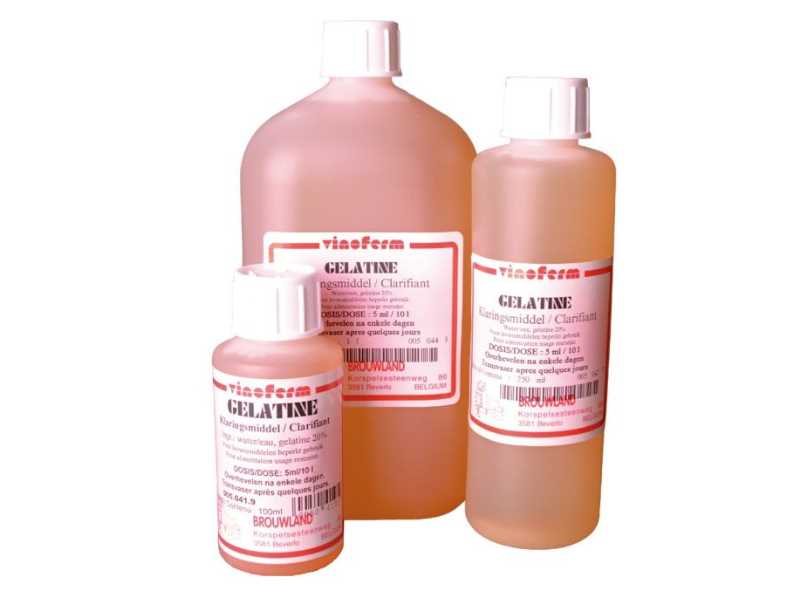 Clarifying agent gelatine 20% VINOFERM 1L