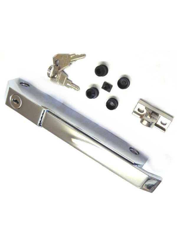 Kühlschrankschloss Schloss für Theke Fassvorkühler mit Kloben Kühlschrankschloss Schloss für Theke Fassvorkühler mit Kloben