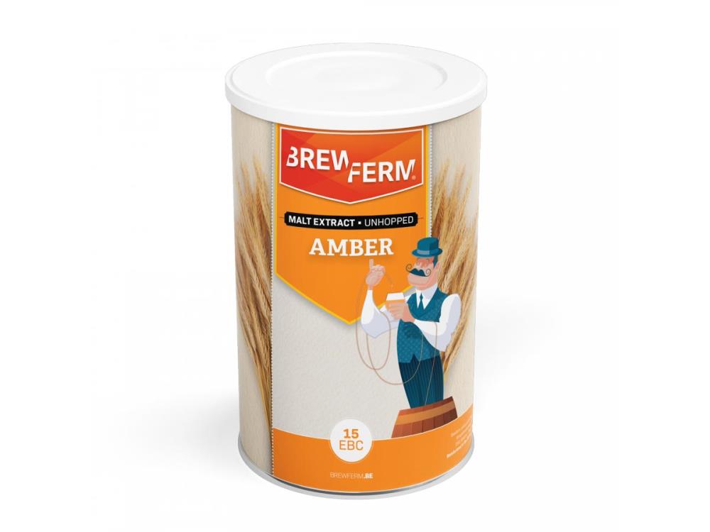 Malt extract Brewferm amber unhopped 1.5 kg