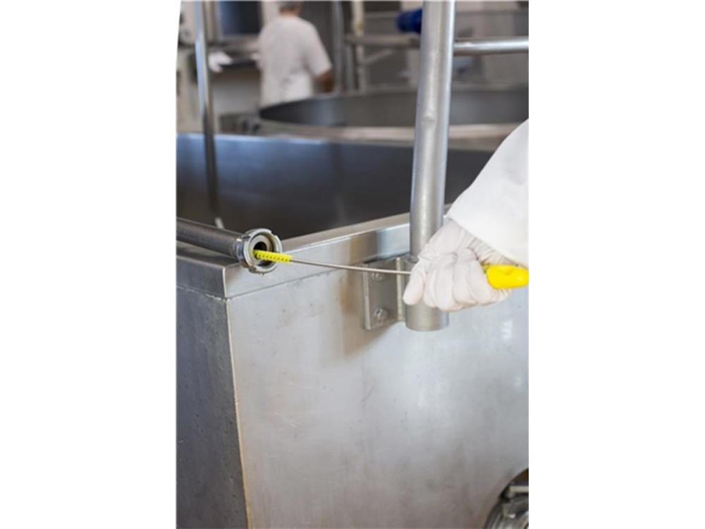 Vikan Rohrbürste mit Stiel, Ø10 mm, 480 mm, Hart, Blau Vikan Rohrbürste mit Stiel, Ø10 mm, 480 mm, Hart, Blau