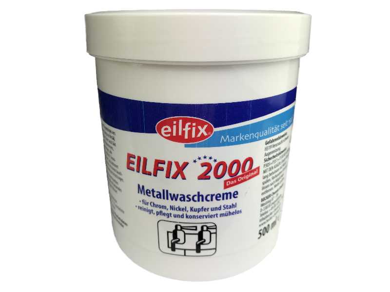 Eilfix 2000 Metallputzmittel 500ml für Chrom Felgen CNS reinigen Eilfix 2000 Metallputzmittel 500ml für Chrom Felgen CNS reinigen