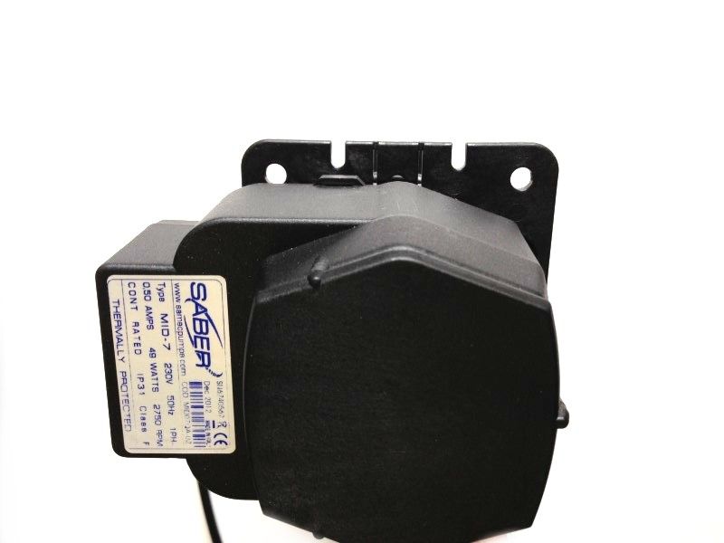 Samec Rührwerksmotor mit Pumpe und Anlaufkondensator MID7 Samec Rührwerksmotor mit Pumpe und Anlaufkondensator MID7