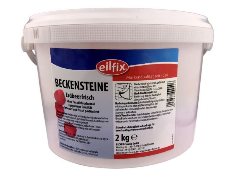 Eilfix Beckensteine Bio Erdbeer 2kg Eilfix Beckensteine Bio Erdbeer 2kg