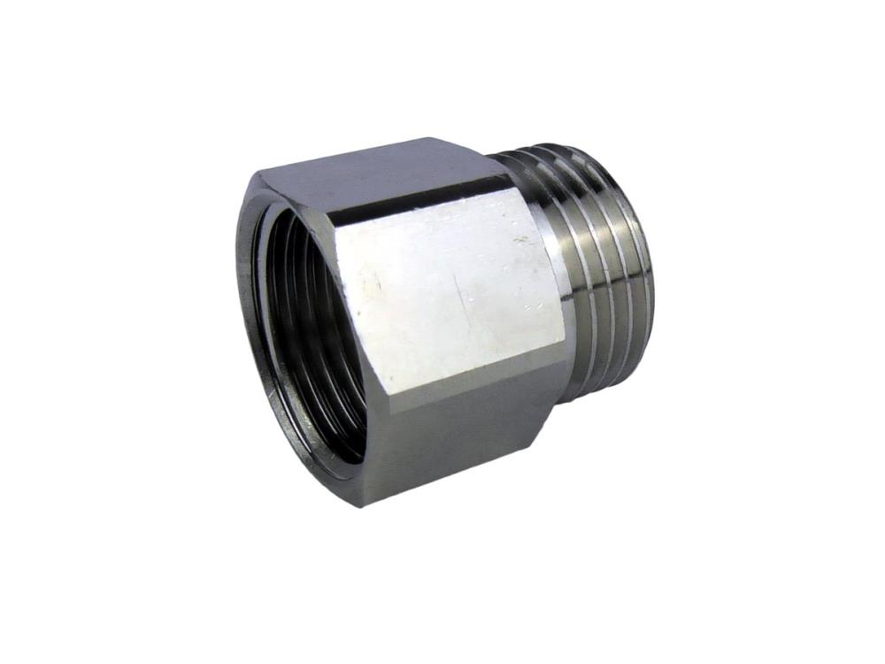 Adapter 5/8" IA verchromt für Bevi Schauglas