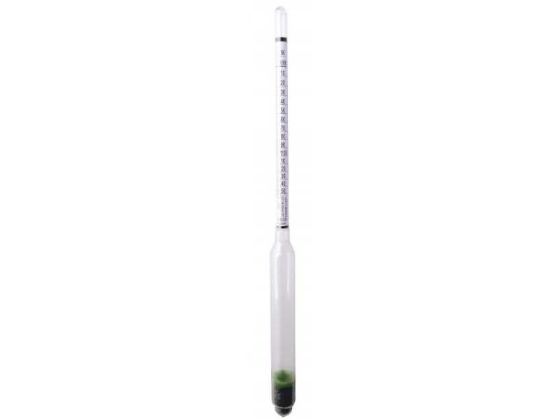 Hydrometer with 3 scales