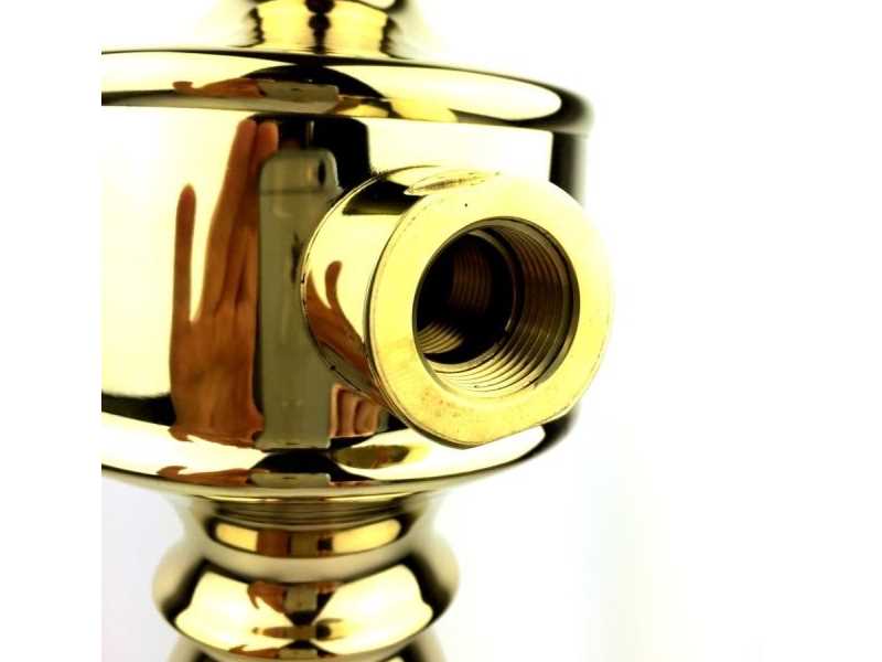 Schanksäule flämische Form 1 leitig in messing Schanksäule flämische Form 1 leitig in messing