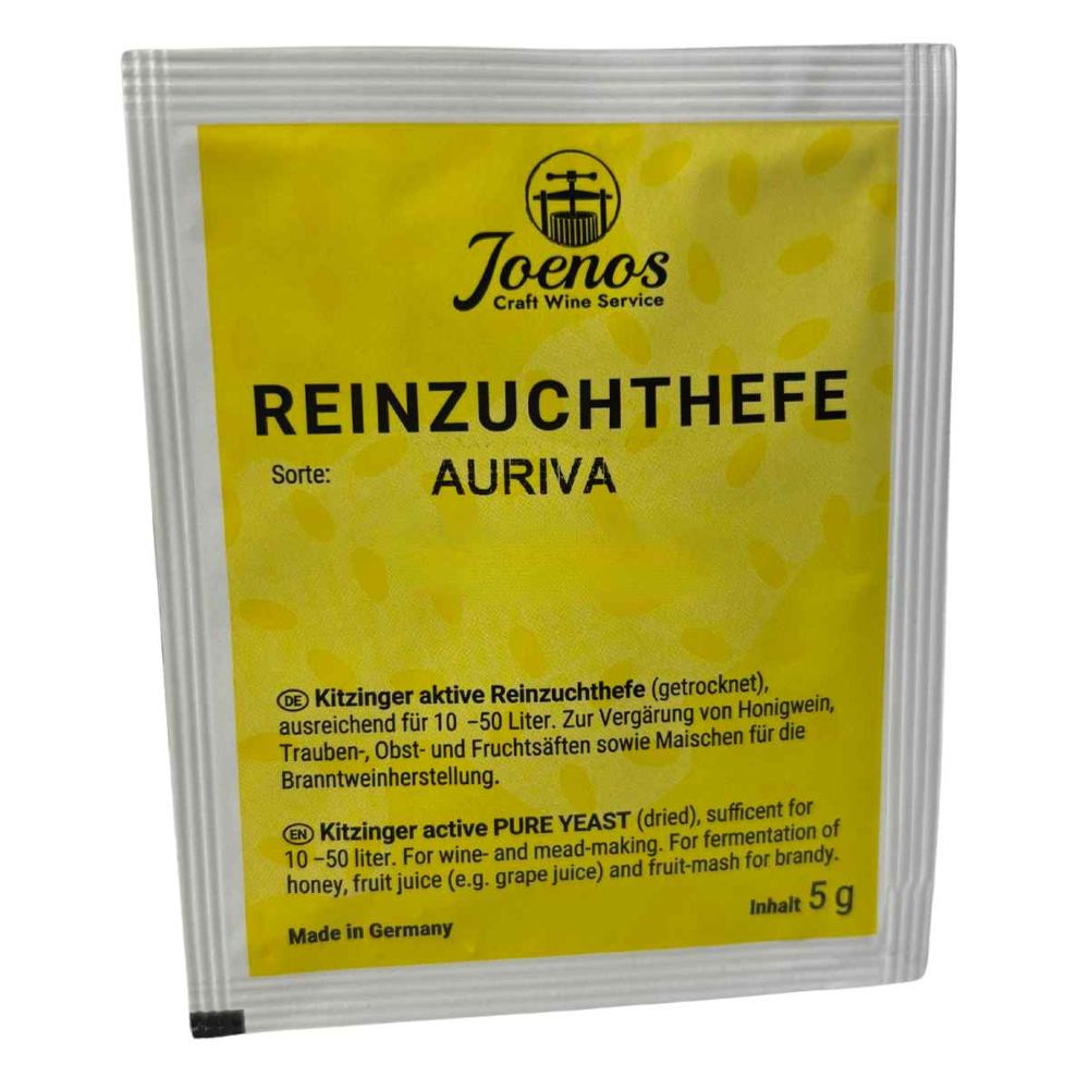 Auriva Honigwein Hefe 5g – Spezialhefe für Met & Obstwein Auriva Honigwein Hefe 5g – Spezialhefe für Met & Obstwein