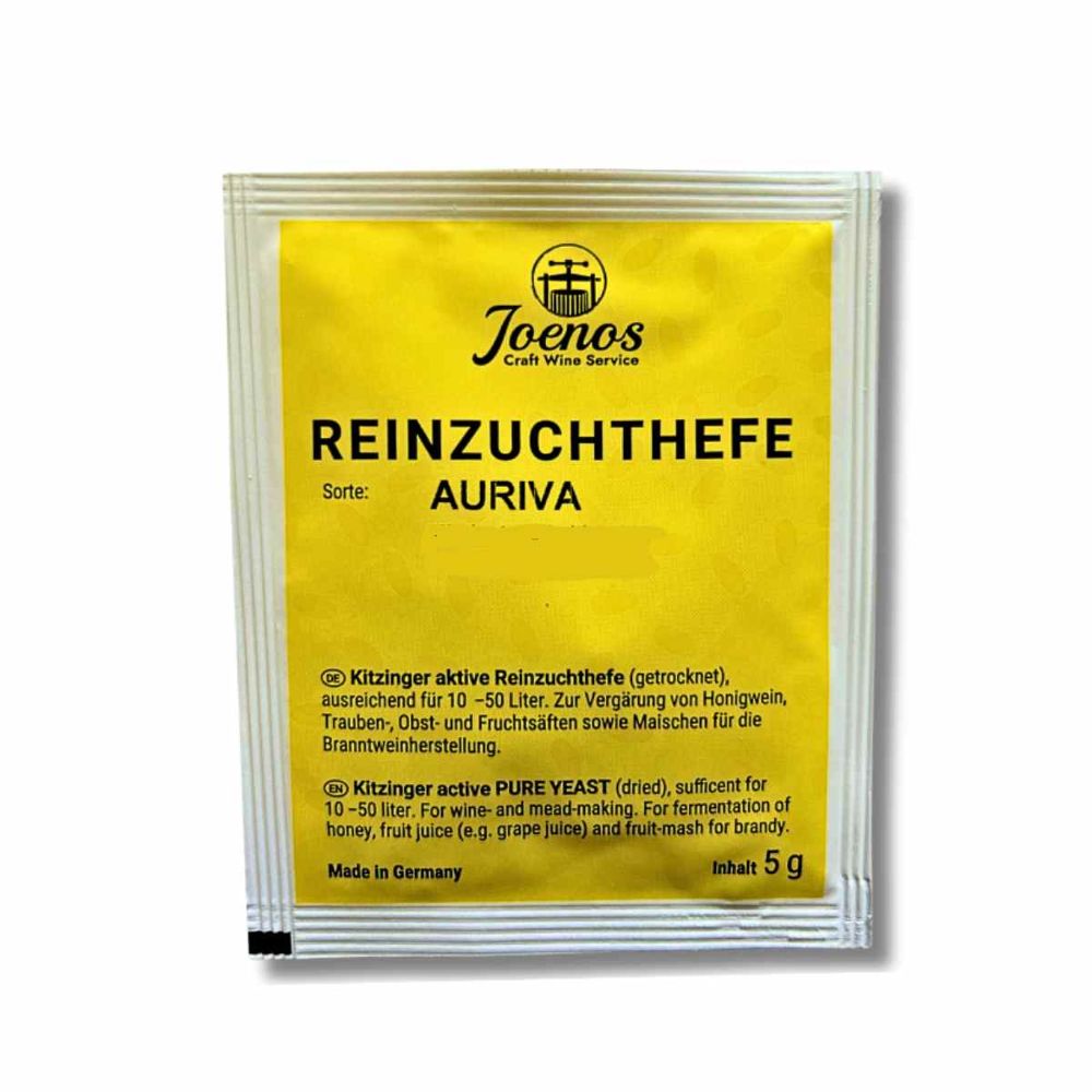 Joenos AURIVA - Met, Auslese und Eiswein Hefe trocken 5g Joenos AURIVA - Met, Auslese und Eiswein Hefe trocken 5g