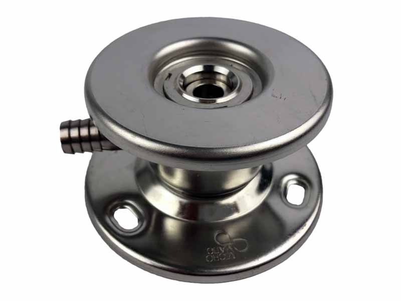 Reinigungsadapter mit 1x Stutzen für Kombi Fitting aus VA Reinigungsadapter mit 1x Stutzen für Kombi Fitting aus VA