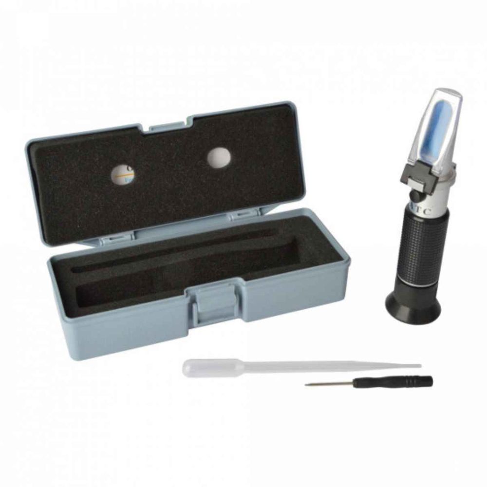 Refraktometer Bier 0-18 °Plato mit ATC Refraktometer Bier 0-18 °Plato mit ATC